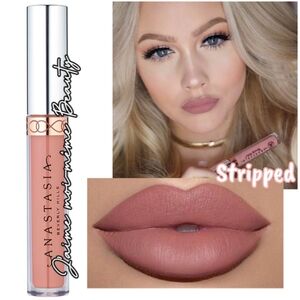 Anastasia Beverly Hills Stripped Liquid Lipstick - NUDE Beige PINK